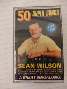 SEAN WILSON 50 SUPER SONGS cassette tape - Picture 1 of 7