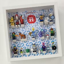 Display Case Frame for Lego Series 22 minifigures 71032 27cm