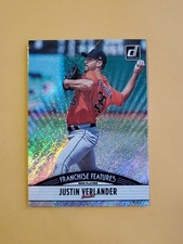 2019 Donruss Franchise Features Rapture Justin Verlander Forrest Whitley Rookie 