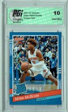 Miles McBride 2021 Donruss #RR-30 1/2502 Retro Rated Rookie Card PGI 10