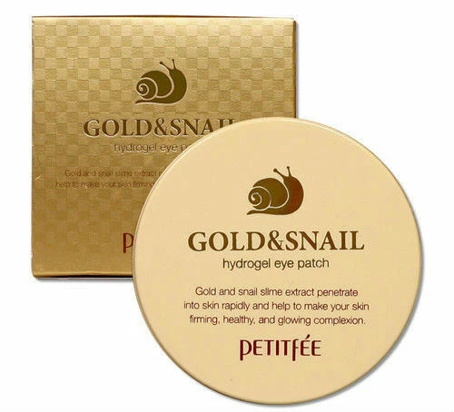 Petitfee Gold & Snail Hydrogel Eye Patch 0.05oz. x 60