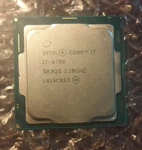 Intel Core i7-8700 Prozessor (3,2 GHz, 6 Kerne, LGA 1151) - SR3QS - Bild 1 von 1
