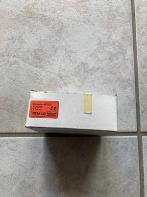 Balcom Electronic Ruftastermodul RTM 103 ws neu -1 Tasterabdeckung fehlt - Bild 1 von 3