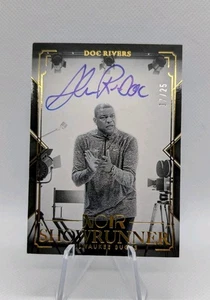 Doc Rivers 2024-25 Noir: Showrunner On-Card Auto Gold /25 Bucks Coach - Picture 1 of 2