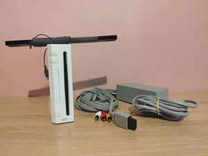 Console Nintendo Wii Blanc RVL -001EUR. Avec câble testé et fonctionnel - Imagen 1 de 7