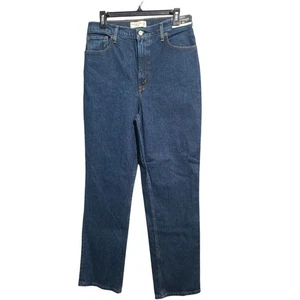 Abercrombie 90s Straight Ultra High Rise Curve Love Jeans Blau Gr. 30 Neu mit Etikett - Bild 1 von 6