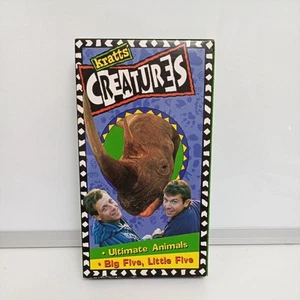 Kratts’ Creatures: Ultimate Animals; Big Five, Little Five VHS Animals 1998 - Imagen 1 de 5