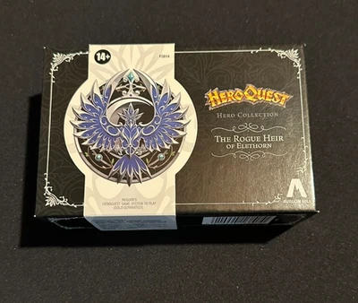 Heroquest Hero Collection The Rogue Heir Of Elethorn Avalon Hill Fuera de Uso Completo Foto 1 de 4