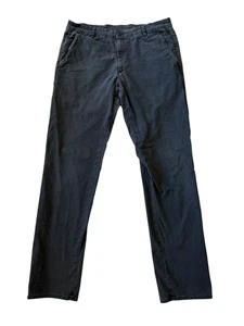 AG Adriano Goldschmied The Lux pantaloni sartoriali kaki blu taglia 36x32 ottime condizioni - Foto 1 di 13