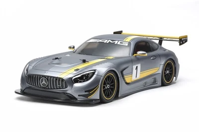 Voiture RC électrique Tamiya 1/10 série n°639 Mercedes-AMG GT3 (châssis TT-02) - Photo 1/4