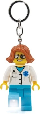 LEGO Iconic Female Doctor LED Torch Keyring - Image 1 of 3