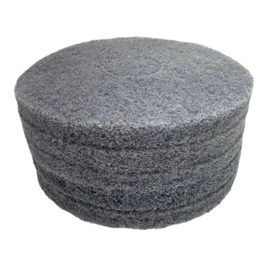 Pack Of 5 ETC. Gray Floor Machine Pads 13” 13 Inch ETC - Picture 1 of 3