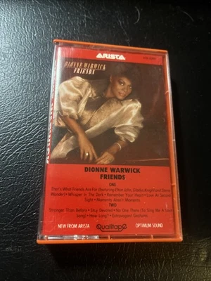 Dionne Warwick- Friends- Cassette Tape Arista 1985 Foto 1 de 4