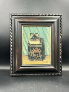 De colección The Bombay Co Enmarcado La Emperatriz Gata Por Paul Stagg - Imagen 1 de 7