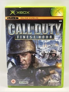 Call of Duty: Finest Hour (Original Xbox) NR MINT - PERFECT DISC Condition - Picture 1 of 5