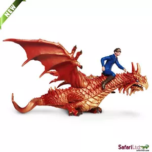 Donnerdrache mit Drake / Neu 2013 / Safari Ltd / Spielzeug / 10121 / Drachen - Bild 1 von 1