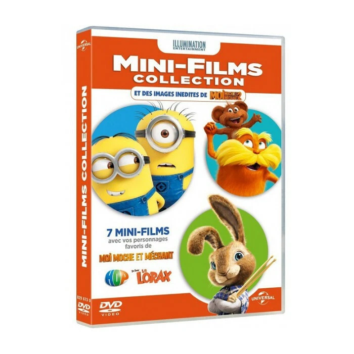 7 Mini-Films Collection ( Hop, The Lorax, Minions) DVD New - Image 1 of 1