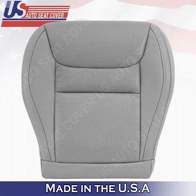 2001 2002 2003 Fits Toyota Highlander Passenger Bottom Leather Seat Cover Gray - Image 1 of 4
