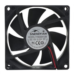 8025 8CM double ball DC chassis cooling fan YY8025H12B 12V 0.23A