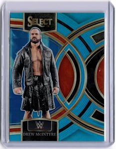 Drew McIntyre 2024 Panini Select WWE Light Blue Prizm #137 WWE Raw #050/199 - Picture 1 of 2