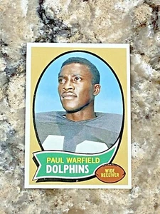 1970 Topps Paul Warfield #135 Cleveland Browns HOF NFL Football Card - Picture 1 of 2