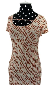 Krizia-Vintage Vestido recto de viscosa ligero manga corta-Talla 6 - Imagen 1 de 5