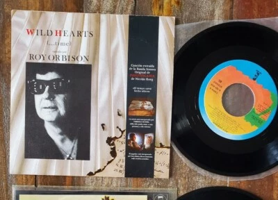 ROY ORBISON Wild Hearts PS picture Sleeve Island 45 7" spain import - Image 1 of 2
