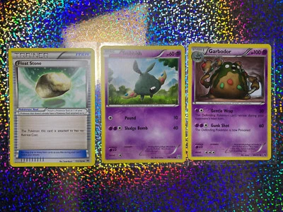 Pokemon TCG Regular: 137/162 Float Stone; 49/101 Garbodor; 64/135 Trubbish - Image 1 of 4