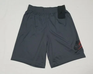 Nike Air Jordan Shorts Boys Youth 95A126-G1A size Medium Gray - Picture 1 of 6