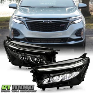 For 2022-2024 Chevy Equinox LT / RS Full LED Headlights Headlamps Set Left+Right - Picture 1 of 10