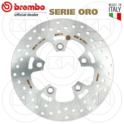 BREMBO 68B40771 DISCO FRENO FISSO POSTERIORE SERIE ORO per SUZUKI RF 900 R 1995 — 第 1/2 张图片