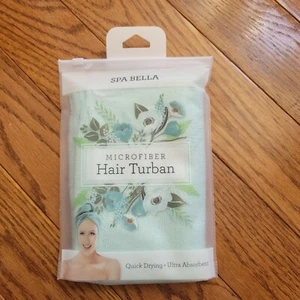Spa Bella Microfiber Hair Turban Towel Quick Drying Ultra Absorbent - Picture 1 of 4