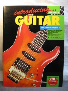 Introducing Guitar Supplementary Songbook B-Beginner- WITH CD - Picture 1 of 13
