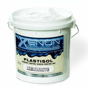New Screen Printing Plastisol Ink Xenon White -1 Gallon  - Picture 1 of 1