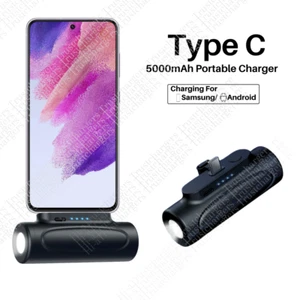 5000mAh Mini Type C Fast Charger Power Bank For Samsung Android Battery Charging - Picture 1 of 9