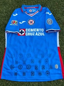 JOMA CRUZ AZUL MEN'S HOME JERSEY 22-23 NOVENA PRCHE Y LIGA MX - Picture 1 of 8