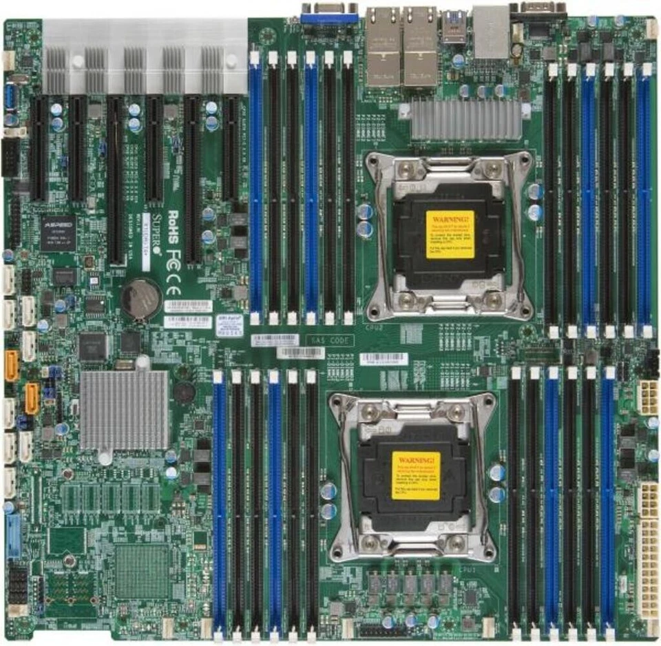 ✅Supermicro X10DRi-T4+ Motherboard Dual Socket R3 (LGA 2011) Xeon FULL WARRANTY - Image 1 of 1