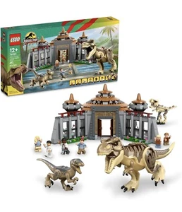 LEGO JURASSIC WORLD: Visitor Center: T. Rex & Raptor Attack Set 76961 Sealed - Picture 1 of 4