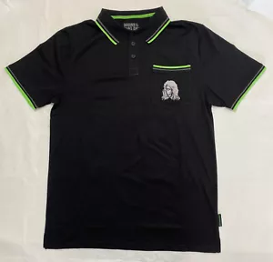 Camisa polo Fright Rags Night of the Living Dead para hombre talla 2XL bolsillo negro SS - Imagen 1 de 5