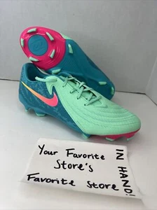 Nike Phantom GX 2 Academy LV8 MG Vortex Soccer Cleats FJ2553-300 Men's Size 11 - Picture 1 of 6