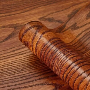 Brown Wood Grain Contact Paper 23.6" X 118" Removable Vinyl Film wrap pvc - Picture 1 of 7