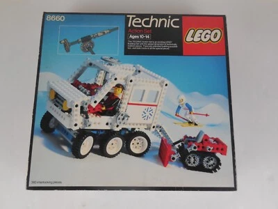 LEGO 8660 Technic Action Set Arctic Rescue Unit 1986 Vintage Lego Set NIB-RARE - Image 1 of 4