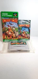 Super Donkey Kong Super Famicom Nintendo Game Soft With Box Instructions NTSC-J - Picture 1 of 12