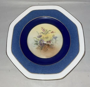 Antico piatto da panino/torta vittoriano Royal Doulton ottagonale marcato BB. 1860 - Foto 1 di 15