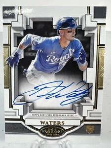 Autógrafo Topps Tier One Drew Waters 2023/Auto Royals/299 T1489 - Imagen 1 de 2