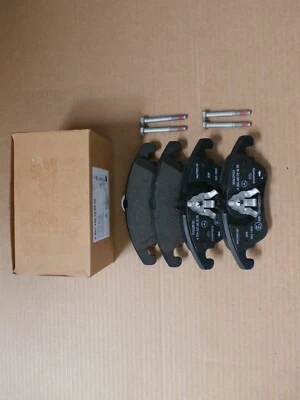 NEW Mercedes-Benz W204 C300 C350 E250 SLK GENUINE Front Brake Pad Set + SENSOR - Image 1 of 3