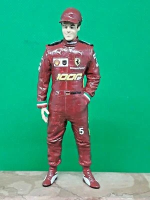 SEBASTIAN VETTEL Ferrari SF1000 MUGELLO 2020 pilot Mini DRIVER FIGURE 1:18 - Immagine 1 di 4