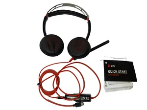 Auriculares estéreo para computadora/teléfono POLY Blackwire C5220 USB-C y 3,5 mm con estuche NUEVO - Imagen 1 de 6