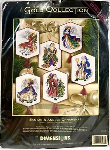 NEU 1998 Dimensions Gold Collection Santas & Angels 8568 Cross Stitch Kit 16695 - Bild 1 von 2