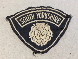Vintage South Yorkshire English County District Scout Patch Scouting Badge - Picture 1 of 2